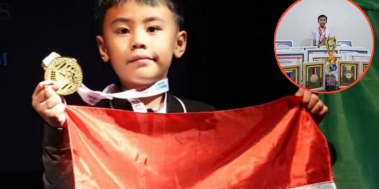 Bocah Kelas 3 SD Sudah Kantongi 18 Medali Sains, Prestasinya Mendunia sampai Diundang ke NASA