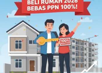 Insentif PPN 100% di 2026, Ini Syarat Beli Rumah dan Apartemen Bebas Pajak