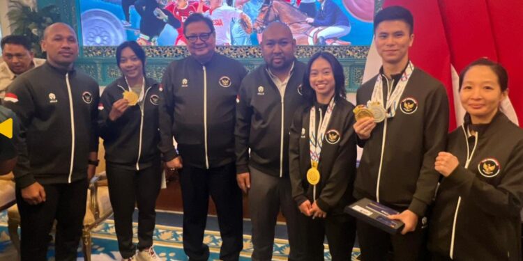 Airlangga Hartarto: Raihan 9 Medali dan Gelar Juara Umum Jadi Bukti Kerja Keras Atlet Wushu Indonesia, Target Bukan Sekadar Tercapai tapi Terlampaui