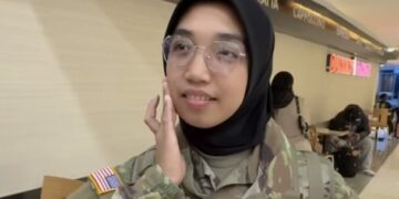 Sosok Kezia Syifa Jadi Sorotan: WNI Berhijab yang Gabung Militer Amerika, Viral hingga Tuai Pro dan Kontra