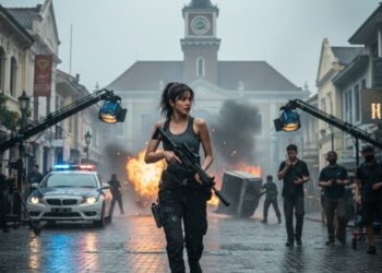 Lisa BLACKPINK Kepergok Syuting Film Netflix di Jakarta, Bekasi & Depok