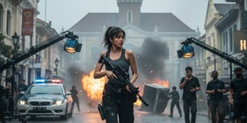 Lisa BLACKPINK Kepergok Syuting Film Netflix di Jakarta, Bekasi & Depok