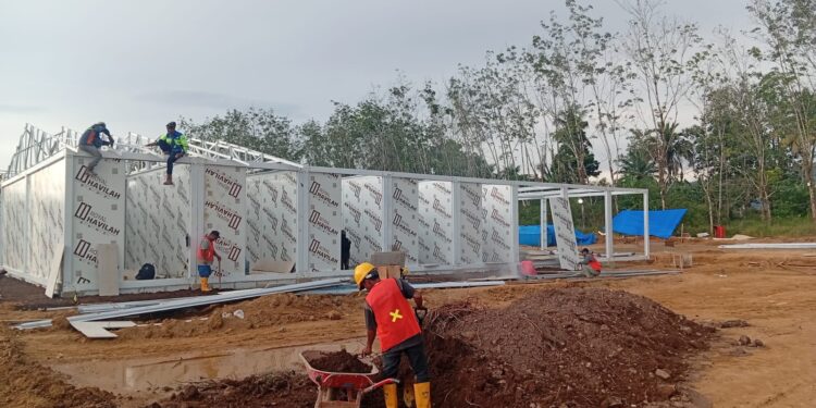 Kabar Baik dari Tapsel: Kementerian PU Tancap Gas Bangun 252 Hunian Modular, Target Rampung Sebelum Ramadhan