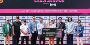 Jaravee Boonchant Rebut Trofi Indonesia Women’s Open 2026 plus Hadiah USD108 Ribu