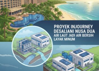 Siapa Sangka, di Balik Gemerlap Hotel Mewah dan Pantai Eksotis Nusa Dua Tersimpan Proyek Sunyi InJourney yang Diam-Diam Ubah Air Laut Jadi Air Bersih Layak Minum