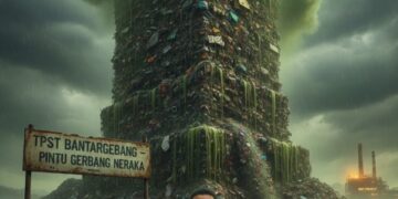 Selamat Datang di “Gedung Sampah 16 Lantai” Jakarta, Tingginya 50 Meter dan Baunya Nyata