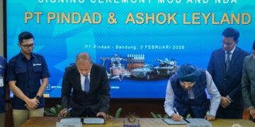Dari Bus Listrik hingga Kendaraan Tempur Masa Depan, Ashok Leyland–Pindad Perkuat Kerja Sama Industri Strategis