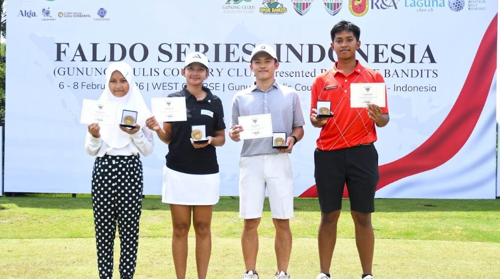 Faldo Series Indonesia 2026: Empat Pegolf Cilik Indonesia Raih Tiket Emas, Siap Tampil di Grand Final Asia dan Inggris