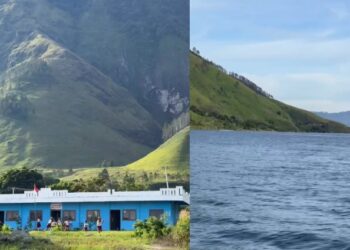 SD di Silalahi Tampil Memukau dengan Pemandangan Danau Toba di Tepi Sekolah