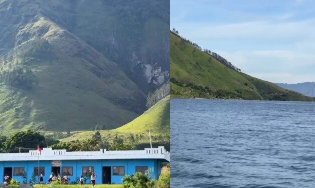 SD di Silalahi Tampil Memukau dengan Pemandangan Danau Toba di Tepi Sekolah
