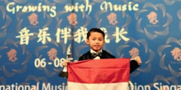 Parama Hansa Abhipraya (7) Harumkan Indonesia di Kancah Internasional, Raih 2nd Silver Trophy Piano Golden Lion Singapore 2026