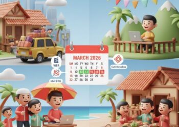 Rezeki Lebaran 2026: Libur dan WFA hingga 13 Hari, Mudik Lebih Santai