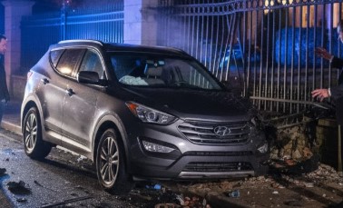 Pagar Rumah Jusuf Kalla Dihantam Hyundai Santa Fe Pukul 03.30 WIB, Pengemudi Sepakat Bayar Ganti Rugi Rp25 Juta