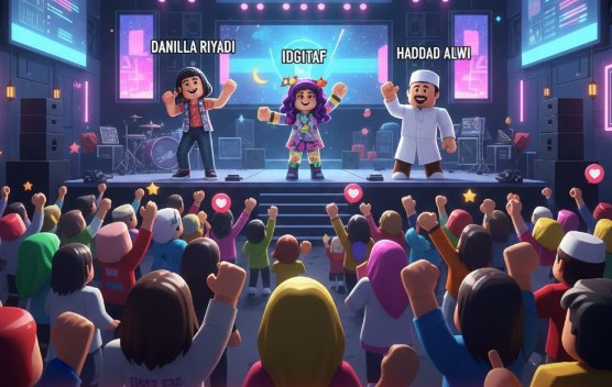 Roblox Resmi Jadi Panggung Konser Digital Artis Indonesia — Dari Danilla Riyadi Cetak Sejarah, Idgitaf Hadirkan Skin Eksklusif, hingga Haddad Alwi Ramaikan Ramadan 2026