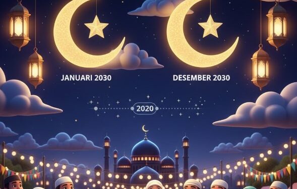 Fenomena Langka 2030, Umat Islam Puasa Dua Kali dalam Satu Tahun, Januari Puasa dan Desember Puasa Lagi karena Ramadan Datang Dua Kali