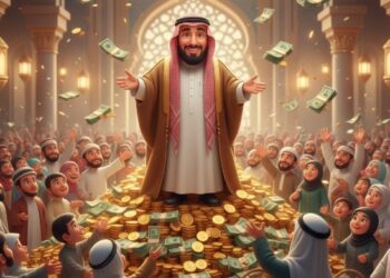 Raja Salman Kucurkan “THR” Lebih dari Rp13 Triliun, Setiap Kepala Keluarga Terima 1.000 Riyal (Sekitar Rp4,5 Juta)