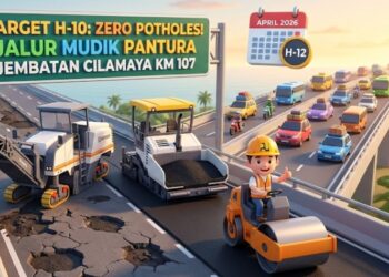 Mantap! Jalur Pantura Mulus Jelang Mudik Lebaran 2026, Pemerintah Targetkan H-10 Zero Potholes Biar Perjalanan Makin Aman dan Nyaman