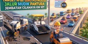 Mantap! Jalur Pantura Mulus Jelang Mudik Lebaran 2026, Pemerintah Targetkan H-10 Zero Potholes Biar Perjalanan Makin Aman dan Nyaman