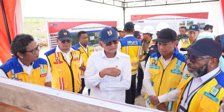 Kementerian PU Percepat Pembangunan Jalan Wanam–Muting di Papua Selatan untuk Perkuat Konektivitas dan Kejar Target Panen 10.000 Hektare