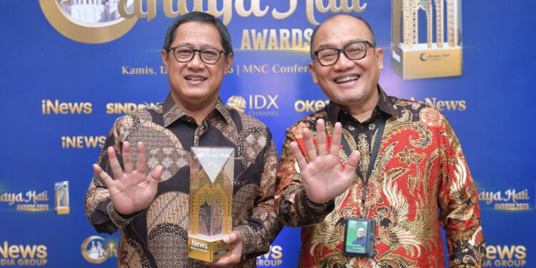 BSN Sabet Penghargaan The Leading Sharia Economic Empowerment 2026