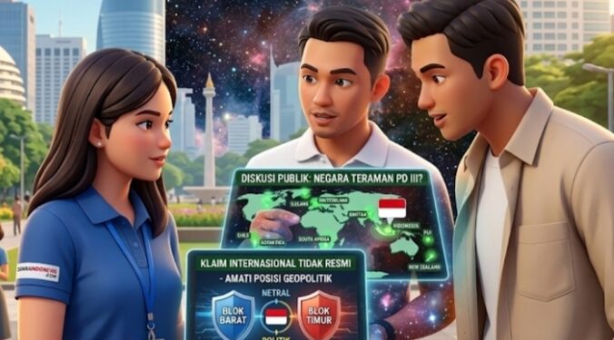 Indonesia Disebut Aman Jika Perang Dunia III Meletus, Benarkah atau Sekadar Narasi Menenangkan?