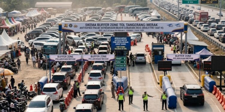 Info Penting untuk Pemudik! Kementerian PU Siapkan Buffer Zone di Rest Area Tol Menuju Pelabuhan Merak dan Bakauheni