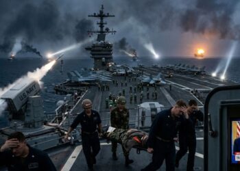 Boom! Teluk Membara: Iran Klaim Hantam USS Abraham Lincoln, Pentagon Membantah — Trump Sesumbar, Kongres Murka