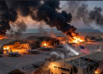 Dendam Khamenei Dibayar Mahal! Aset Militer-Diplomatik AS Dihujani Drone dan Rudal Iran