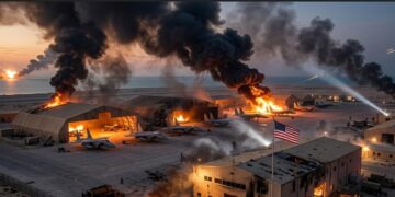 Dendam Khamenei Dibayar Mahal! Aset Militer-Diplomatik AS Dihujani Drone dan Rudal Iran