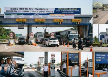 Kabar Baik untuk Pemudik! Tarif Tol Diskon 30% di 29 Ruas Jalan Tol Saat Lebaran 2026