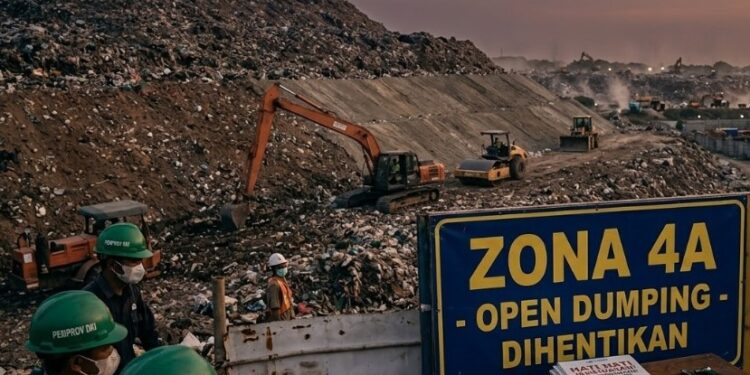 Gunungan Sampah Bantargebang Disorot! Menteri LH Sentil Pemprov DKI: Stop Open Dumping