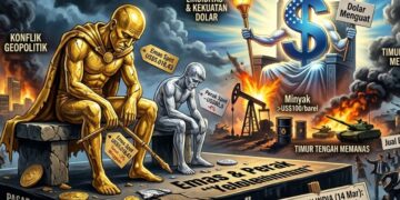 Perang Timteng Tegang, Emas Loyo: Investor Bingung, Ini Aset Aman atau Ikut Drama?