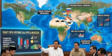 Prabowo Kaji Potong Gaji DPR dan Menteri Demi Hadapi Krisis Global