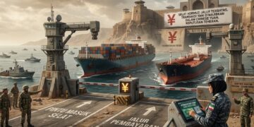 Selat Hormuz “Dibuka Setengah Hati”: Iran Siap Izinkan Kapal Lewat, Tapi Bayarnya Pakai Yuan