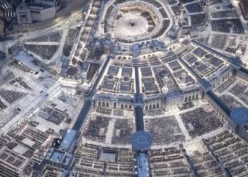 Lautan Manusia Membanjiri Masjidil Haram di Malam ke-23 Ramadan, Jutaan Jamaah Serentak Berburu Lailatul Qadar