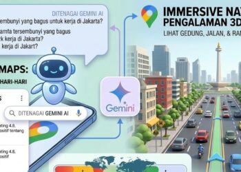 Google Maps Kini Lebih Pintar, Bisa Diajak Ngobrol Cari Tempat dan Navigasi Jalan Tampil Nyata