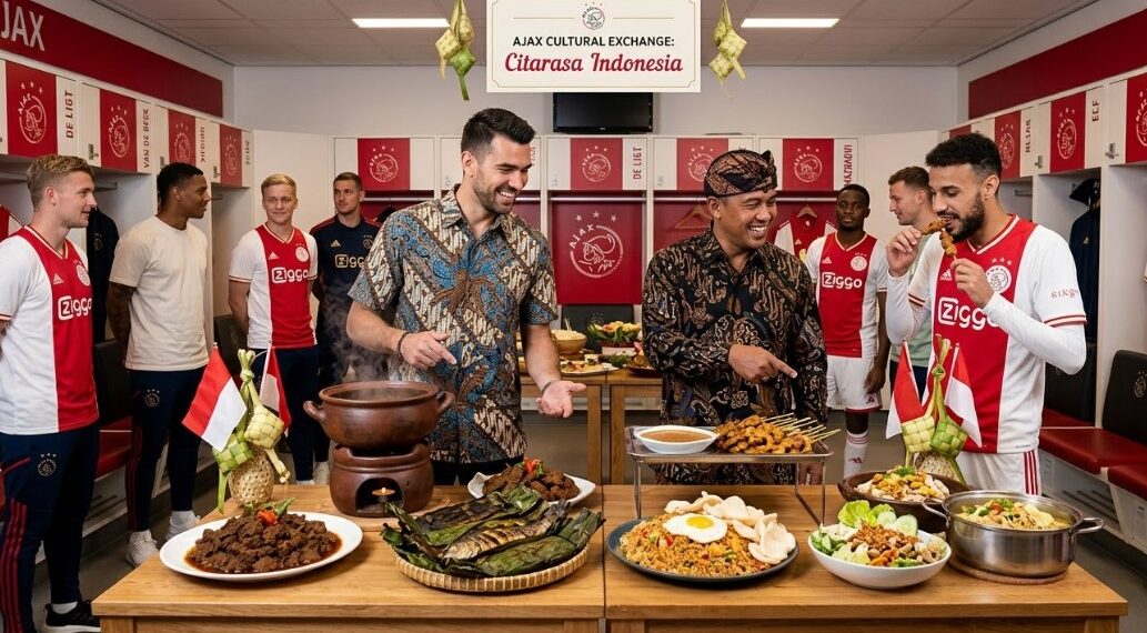 Kuliner Indonesia Naik Kelas di Ruang Ganti AFC Ajax Amsterdam, Rendang hingga Pepes Ikan Bikin Curi Perhatian Dunia