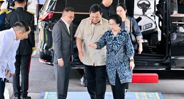 Prabowo Bertemu Megawati di Istana Merdeka, Silaturahmi Antarpemimpin