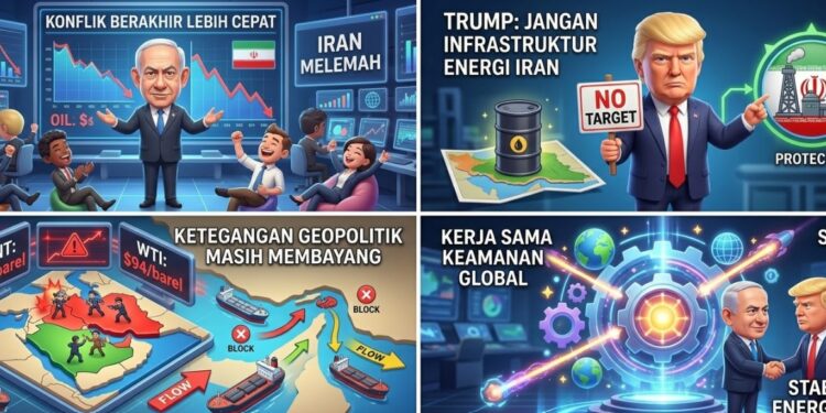 Minyak Dunia Langsung Loyo Usai Netanyahu Bicara