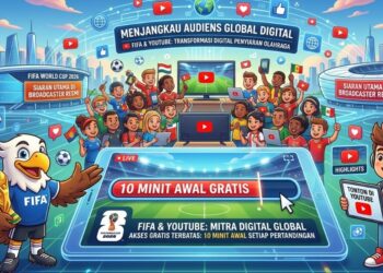 YouTube Jadi Mitra FIFA, Penonton Bisa Akses Piala Dunia 2026 Secara Gratis