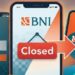Internet Banking BNI Resmi Ditutup