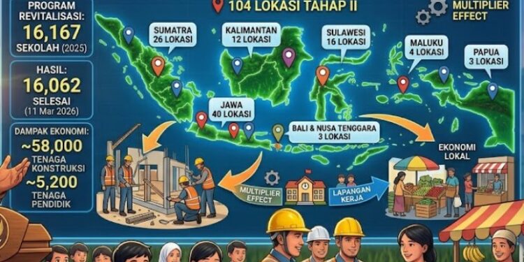 Anggaran Pendidikan Tak Dikurangi, Justru Diperkuat Lewat Revitalisasi Sekolah