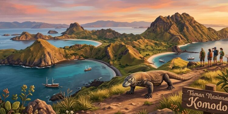 Taman Nasional Komodo Jadi Runner-Up Tempat Terindah di Dunia