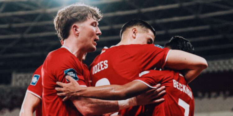 Timnas Indonesia Bantai Saint Kitts & Nevis 4-0 di GBK