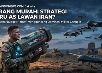 Perang Makin “Irit”? AS Kaget Amunisi Triliunan Habis 2 Hari, Iran Serang Pakai Drone Murah