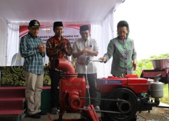 Lahan Haus Disiram Perhatian: GKR Hemas dan Gus Hilmy Bawa Pompa ke Sleman, Petani Akhirnya Tak Cuma Andalkan Hujan