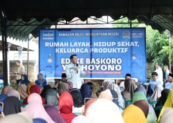 Wakil Ketua MPR RI Ibas Dorong Rumah Layak dan Keluarga Produktif di Desa Carat melalui BSPS