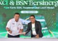 Kolaborasi BSN dan KCI Hadirkan Co-Branding Kartu Multi Trip