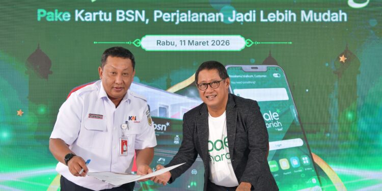 Kolaborasi BSN dan KCI Hadirkan Co-Branding Kartu Multi Trip