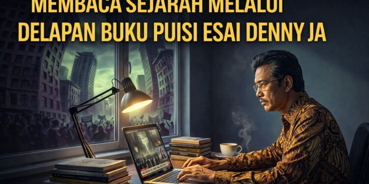 Denny JA Merekam Luka Sejarah melalui 8 Buku Puisi Esai